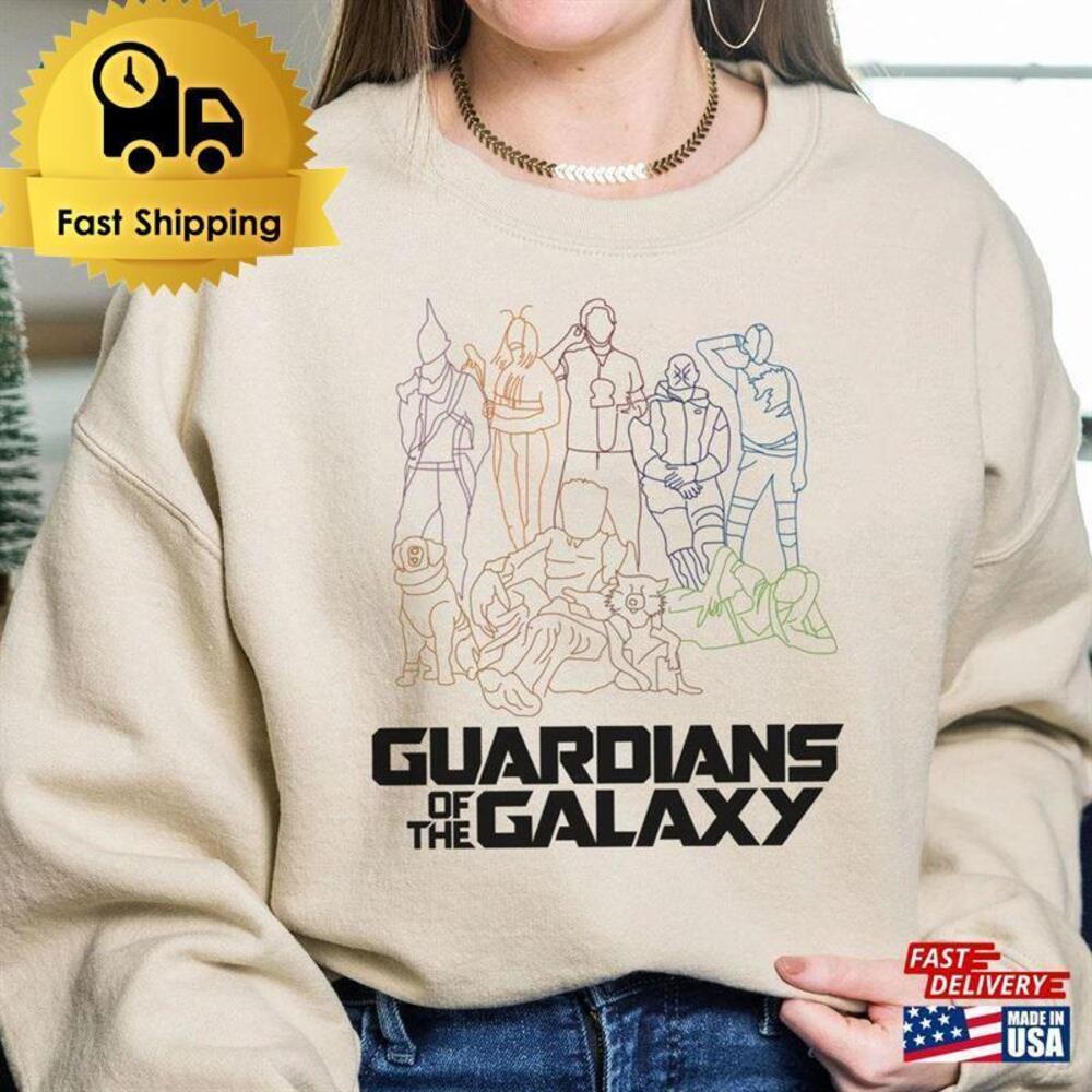 Guardians Of The Galaxy Sweatshirts Groot Rocket Classic